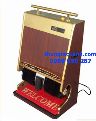 máy đánh giầy mặt inox kết hợp với gỗmáy đánh giầy mặt inox kết hợp với gỗ