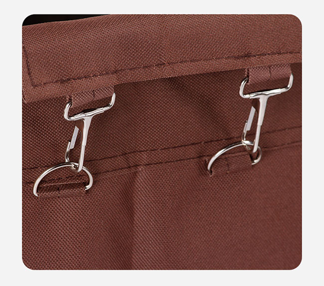 Túi vải bạt xe dọn đồ giặt là không thấm nước được trang bị các móc khóa chắn chắn