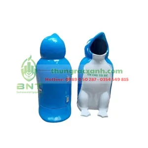 Thùng rác chim cánh cụt – Dễ thương, tiện lợi, thân thiện với môi trường