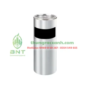 Thùng rác inox gạt tàn: Đặc điểm & ưu điểm nổi bật nhất
